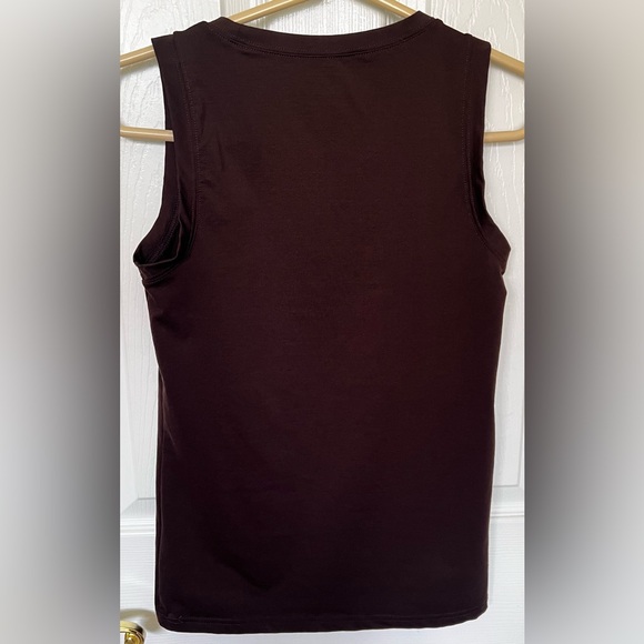 BANANA REPUBLIC Women’s Sz S Tank Top Basic Sleeveless Brown - Picture 6 of 6